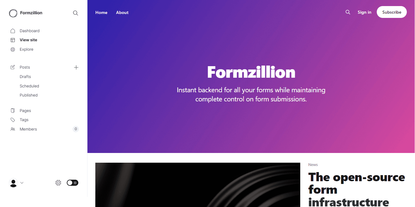 Ghost formzillion